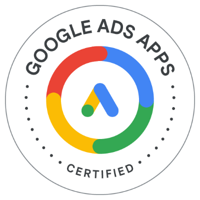 Odznaka Google Ads Apps Certification