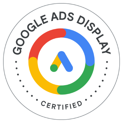 Odznaka Google Ads Display Certification