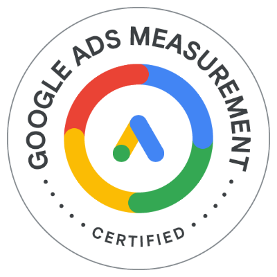 Odznaka Google Ads Measurement Certification